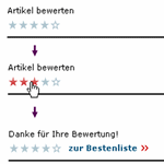 Sternbewertung bei Focus