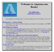 Amazon ganz zu Anfang