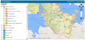 sh-tourismus.de: Interaktive Karte