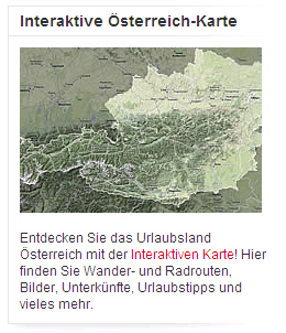 Österreich-Karte austria.info