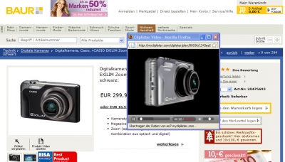 Baur Produktdetailseite