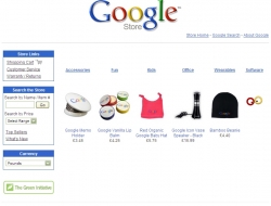 Google Store Startseite