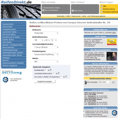 Startseite ReifenDirekt.de
