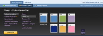 Abb.2 - Weitere Designveränderungen auf MeinYahoo!