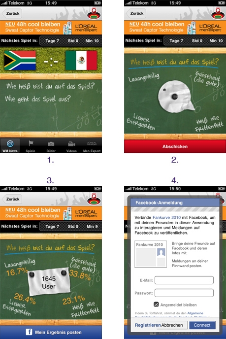 Die iPhone-App \