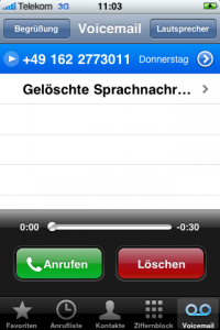Good Practice – Der Anrufen-Button ist klar als solcher erkennbar und „schreit“ durch seine Gestaltung geradezu danach, vom Nutzer gedrückt zu werden.
