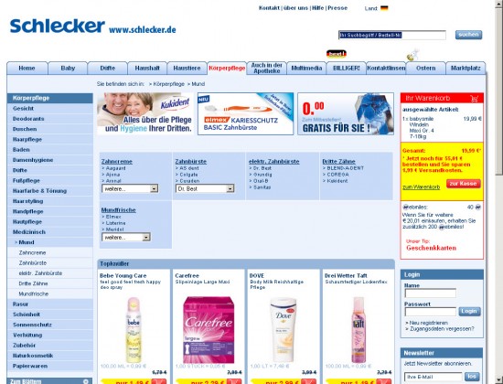 Schlecker-Zahnbürste