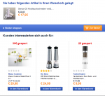 Warenkorb-Zwischenseite Original Warenkorb-Zwischenseite Original