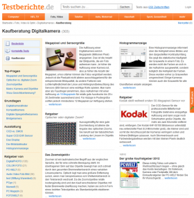 Produktliste: Kaufberater Produktliste: Kaufberater