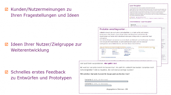 Die Ergebnisse von Kundenblogs Die Ergebnisse von Kundenblogs