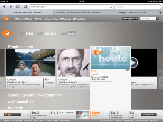 zdf.de-startseite-ipad-programmuebersicht