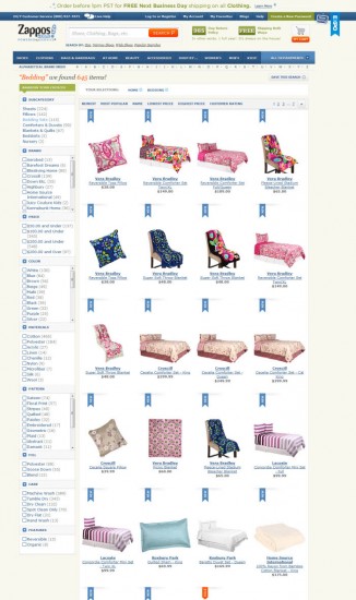 zappos Filter links zappos Filter links