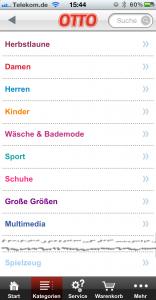 Kategorien Otto, gekürzt Kategorien Otto, gekürzt