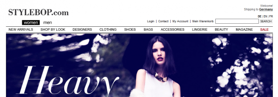 Stylebop Startseite
