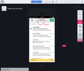 Screenshot LiveSharing Invision